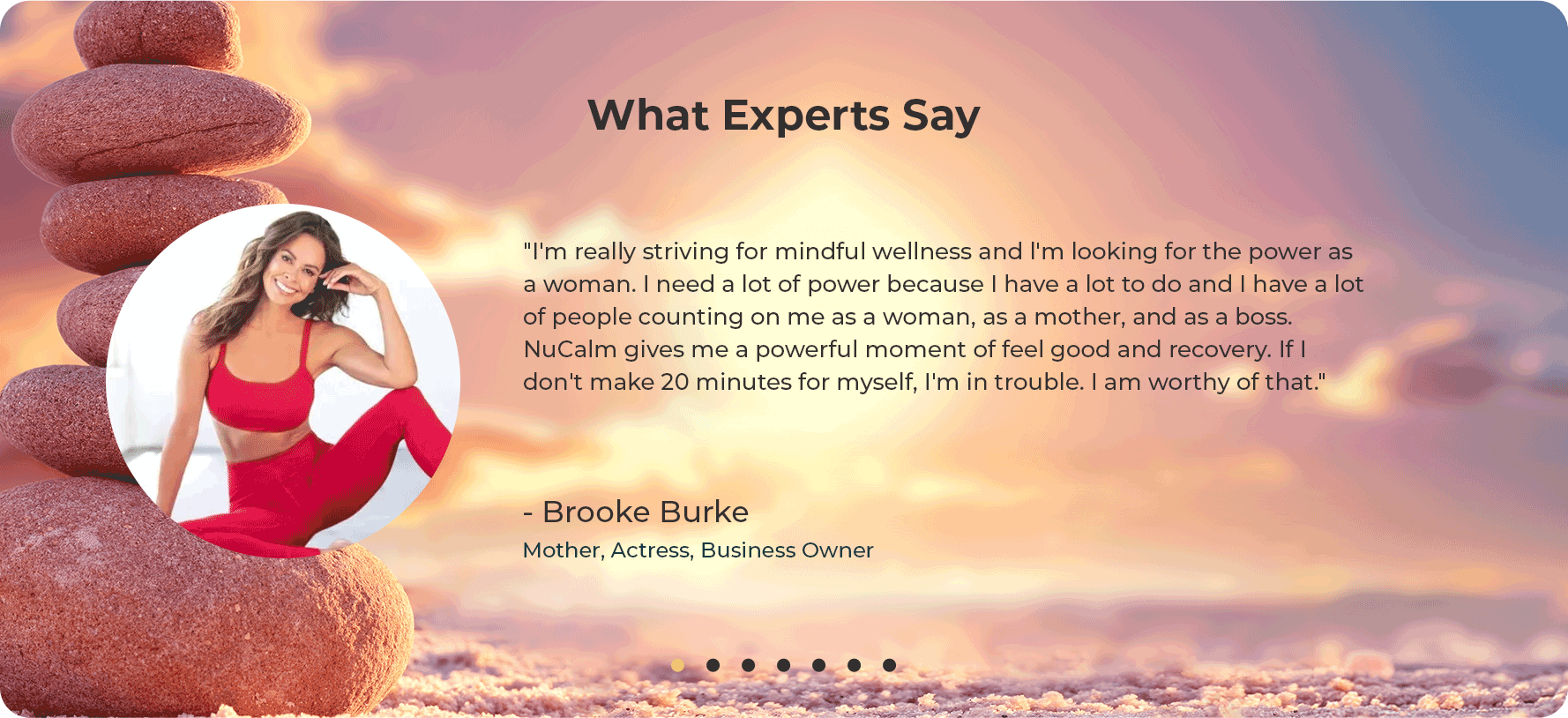 What Experts Say banner 1